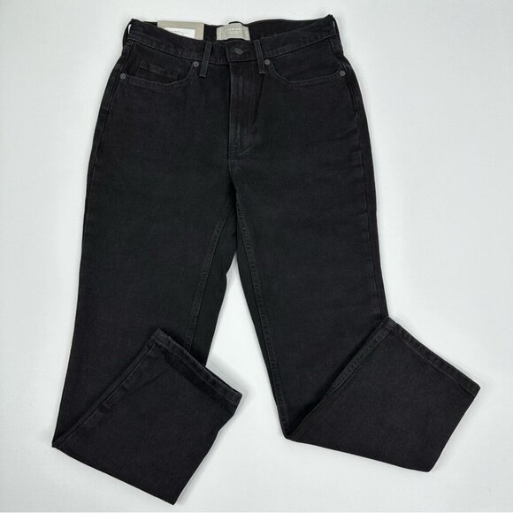Everlane Women’s NWT Black The Original Cheeky Straight Leg Jean W27-29/L25.5 - Picture 1 of 11